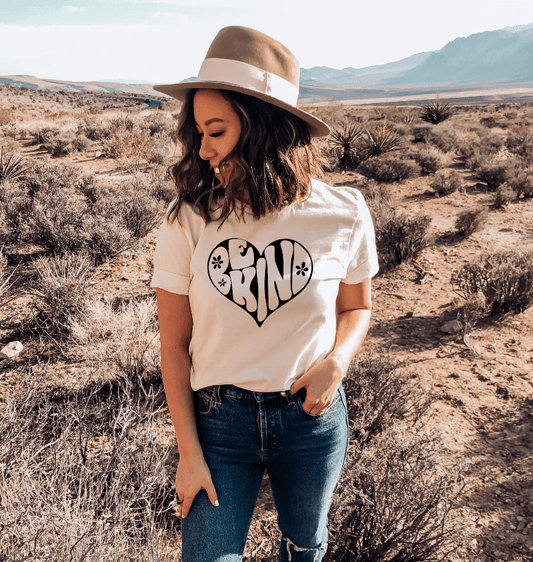 Fitkitty Culture Be Kind tee in unisex ringspun cotton