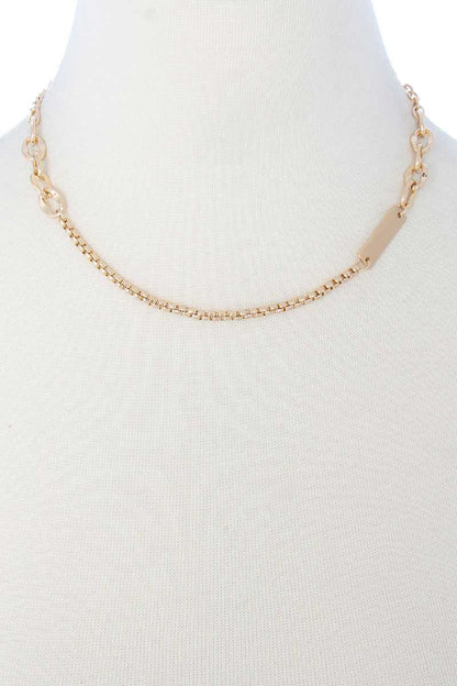 Metal Chain Necklace, product photo