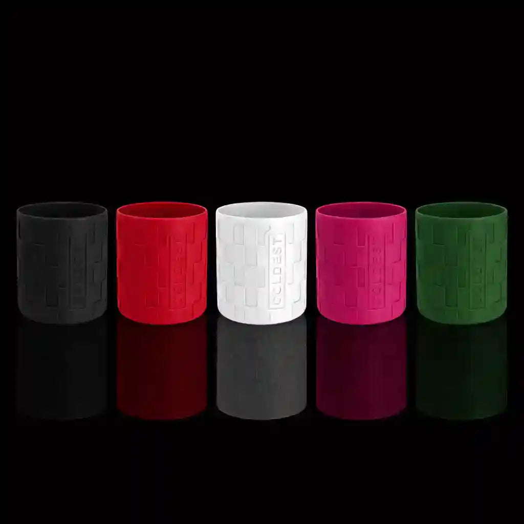Coldest Boots 5-Pack bottle bases, product graphic