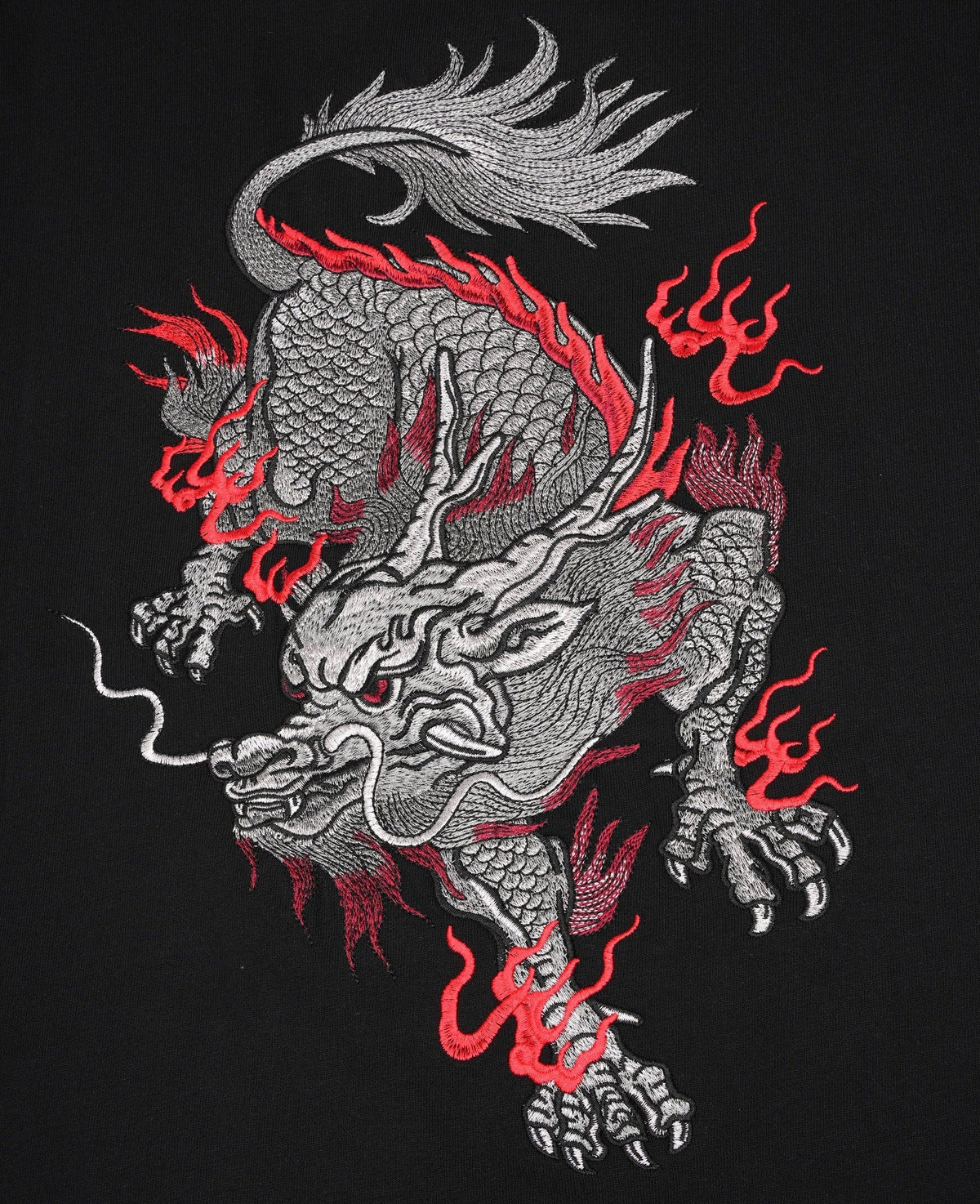 Kirin Embroidered Tee, product photo (2)