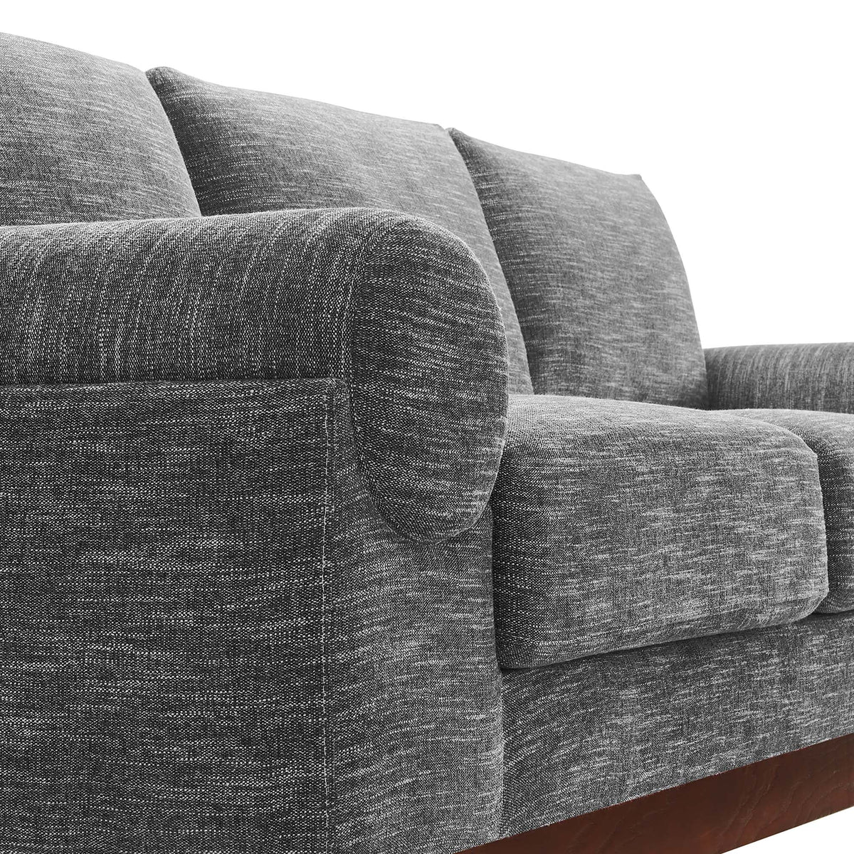 Modway Oasis 102.5-inch sofa in a living room