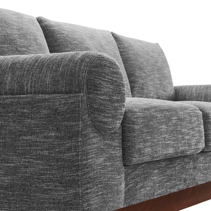 Modway Oasis 102.5-inch sofa in a living room