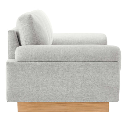 Modway Oasis sofa stain-resistant polyester upholstery detail