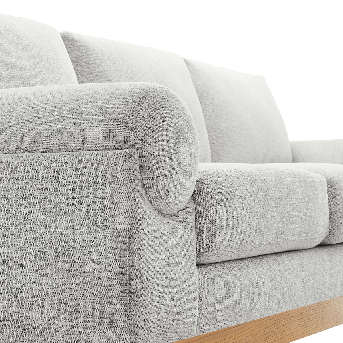 Modway Oasis sofa, side profile