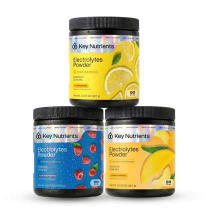 Key Nutrients Electrolyte Recovery Plus sugar-free electrolyte powder, Fan Favorites option