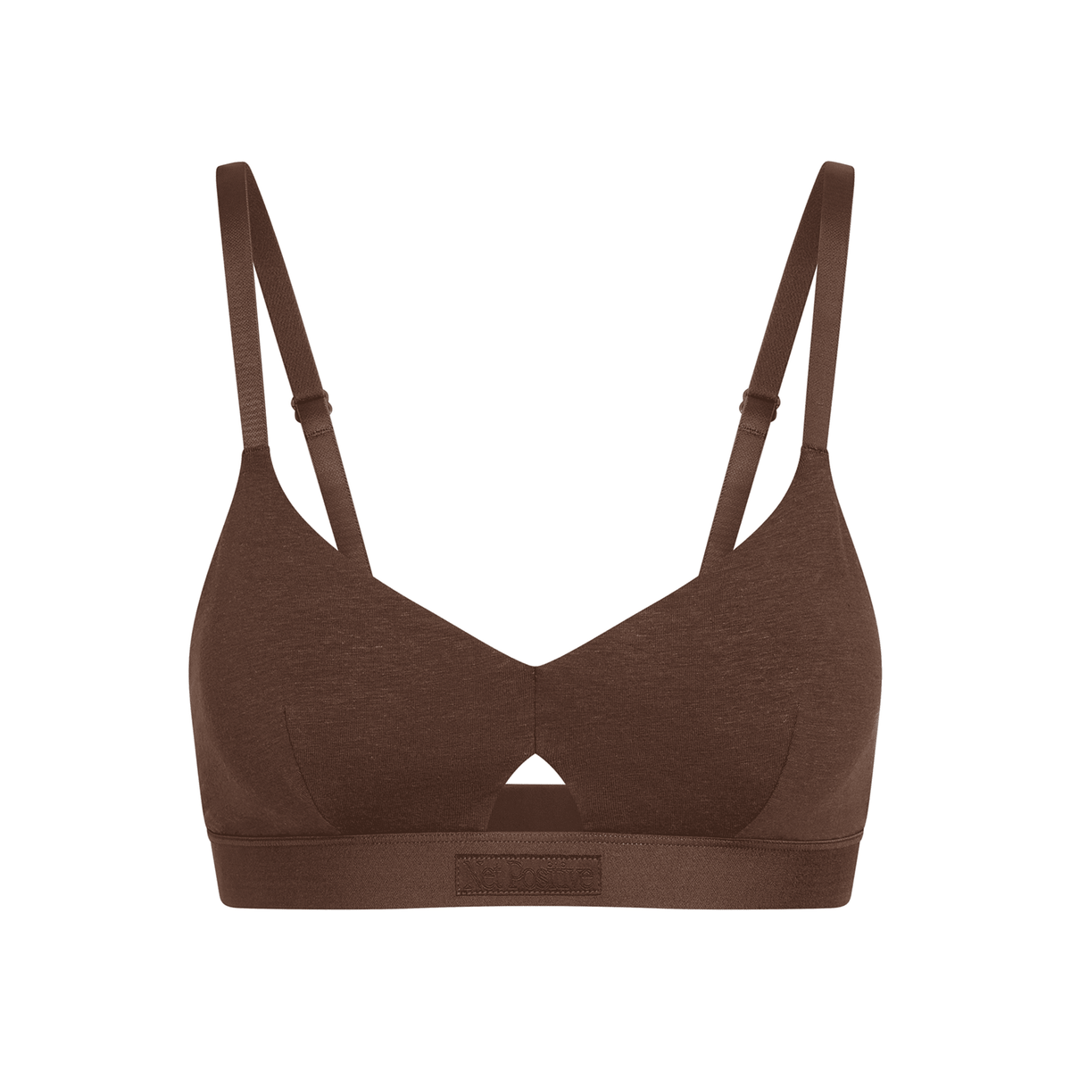 Organic Cotton & Hemp Keyhole Bra, product photo