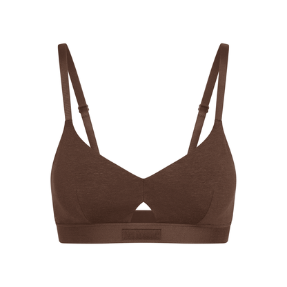 Organic Cotton & Hemp Keyhole Bra, product photo