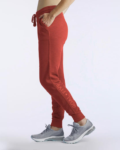Freasy Jogger in Cinnabar, side view