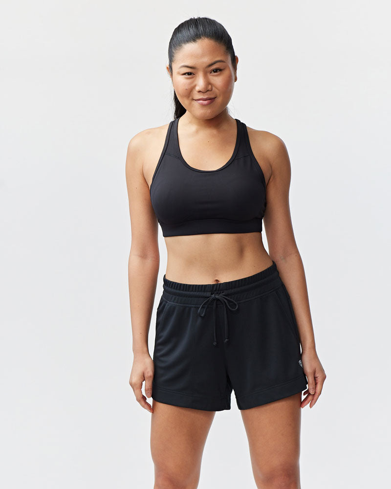 G5 Advance 4.5" Knit Short in Black
