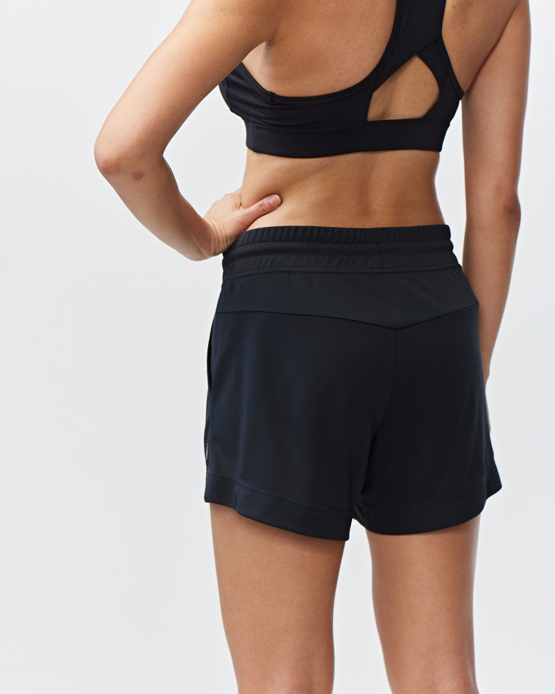 G5 Advance 4.5" Knit Short in Black, additional detail