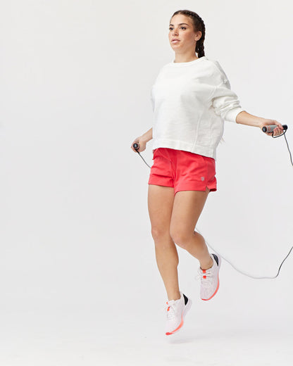 G5 Advance 4.5" Knit Short in Hot Coral