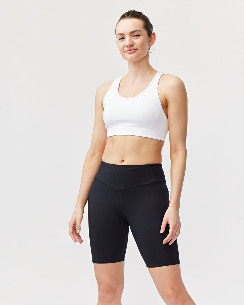 Go Again Bike Short 8" in Black