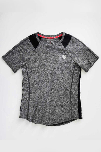 Advance Women's Training Top in Grey Heather, additional detail
