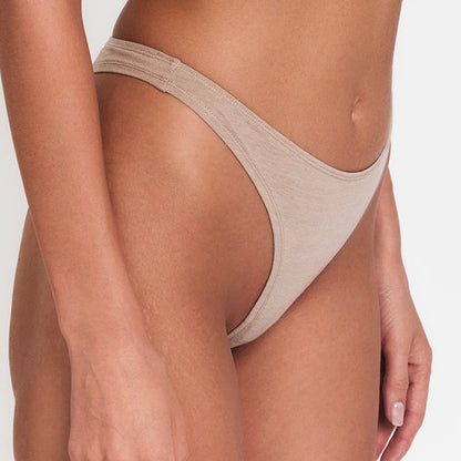Organic Cotton & Hemp Thong in Mocha, alternate view