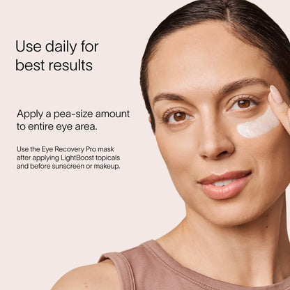 Solawave LightBoost Eye Cream, how to use graphic