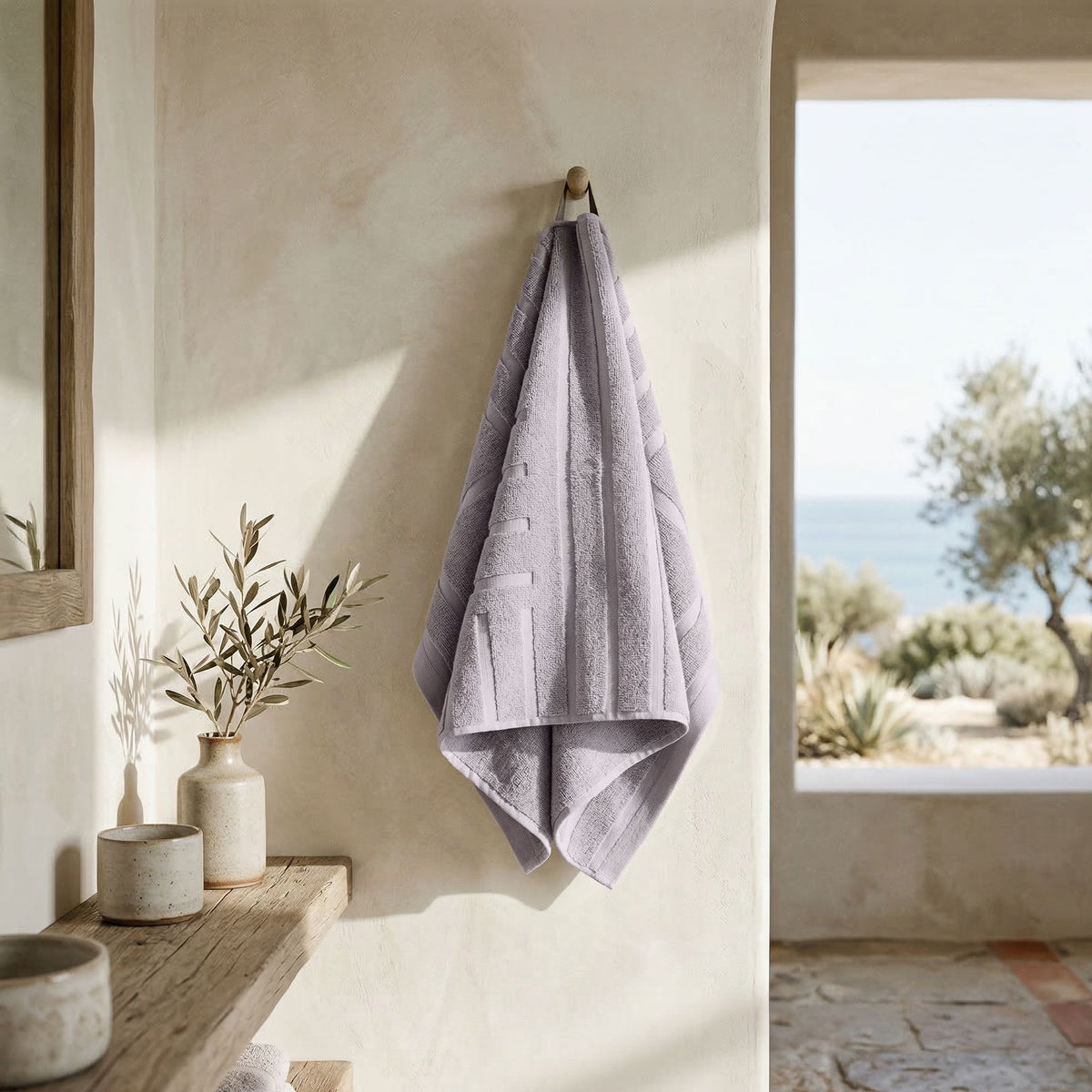 Italic Capri Solid Australian Cotton Bath & Hand Towels