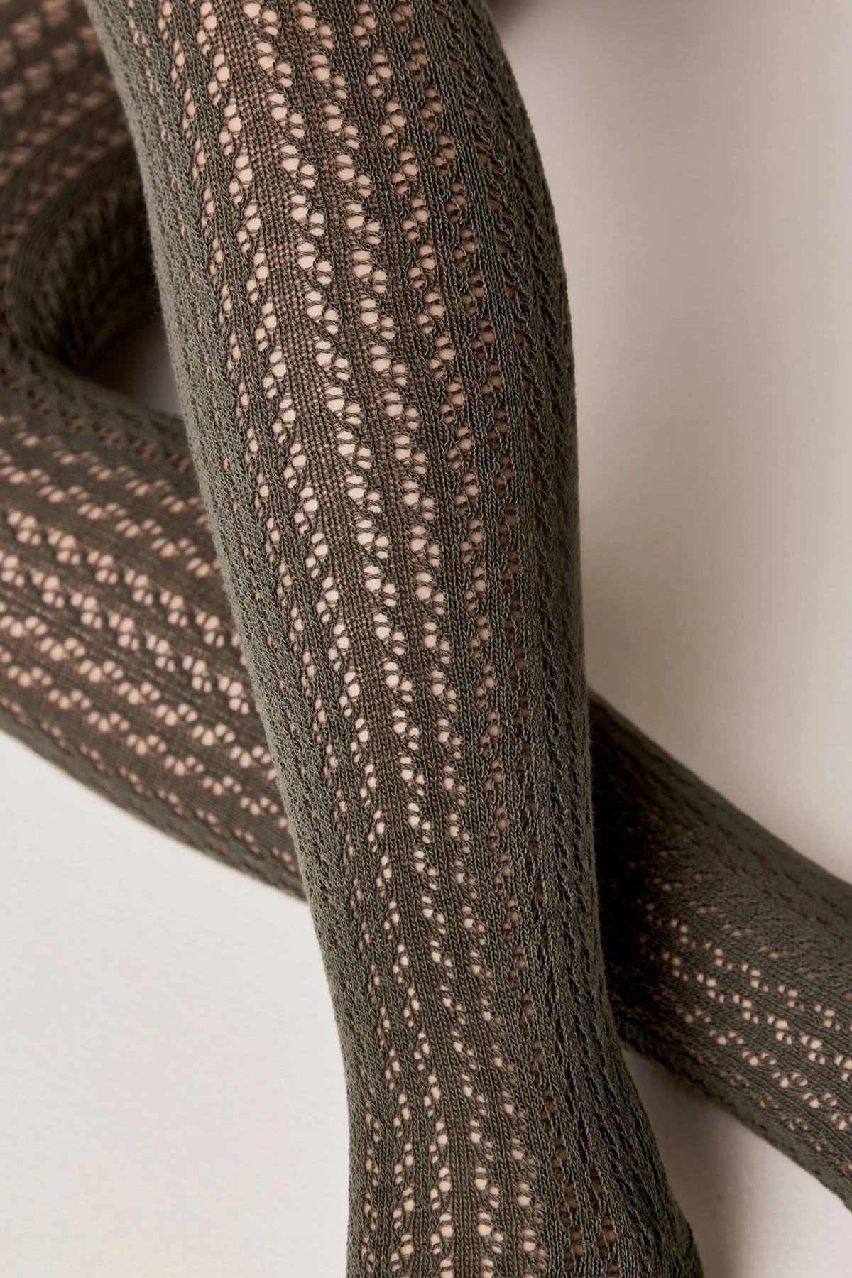 Conte-Kids Miss 618 cotton tights with mesh pattern, product photo (2)