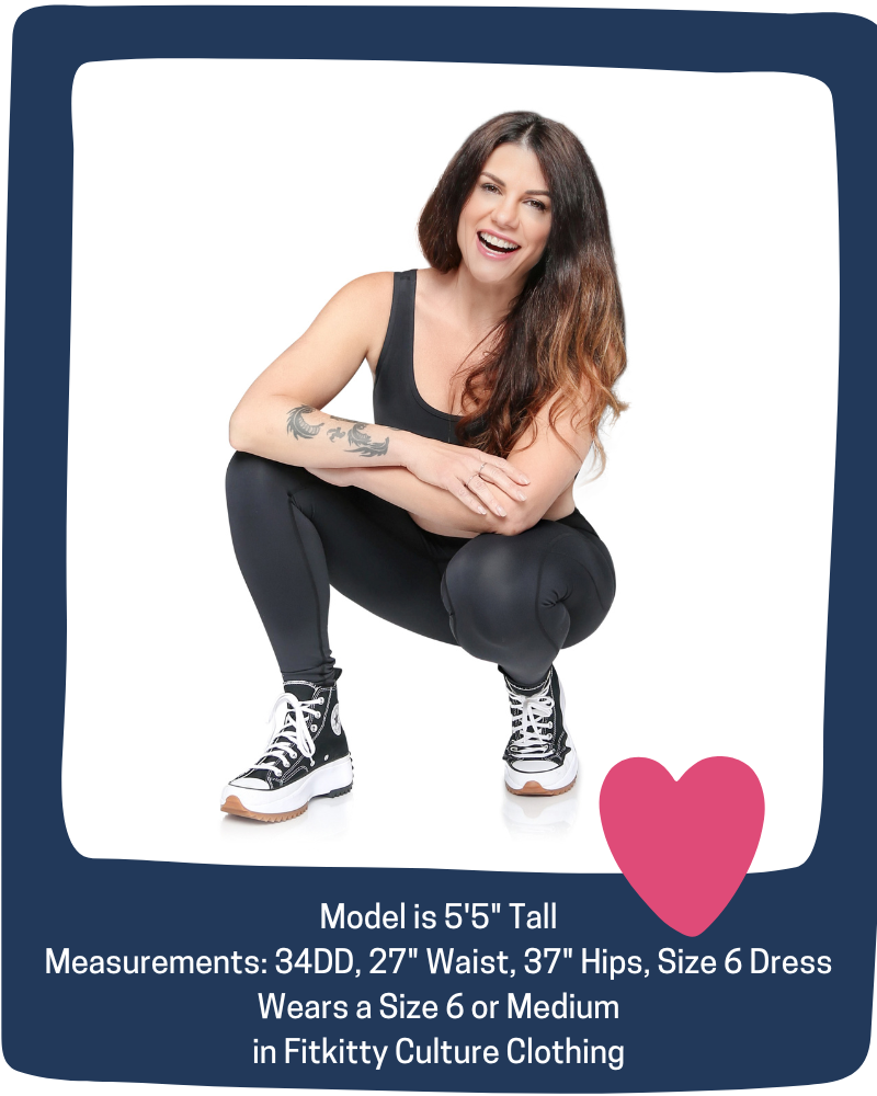 Fitkitty Culture BodyLove high-rise leggings, supplier lifestyle image 5