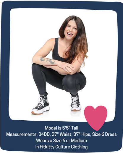 Fitkitty Culture BodyLove high-rise leggings, supplier lifestyle image 5