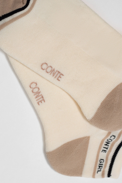 Conte Active 572 cotton ankle socks with terry foot, alternate view (2)