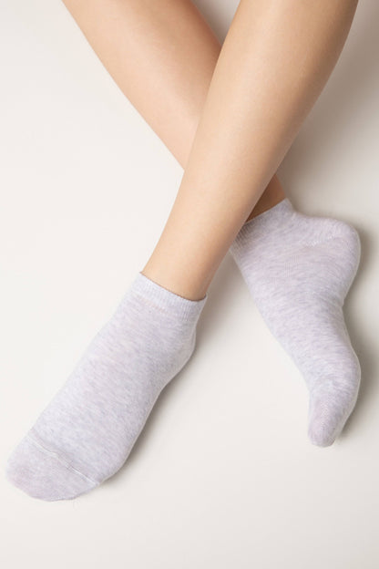 Conte cotton women's ankle 3D Socks, styled photo (6)