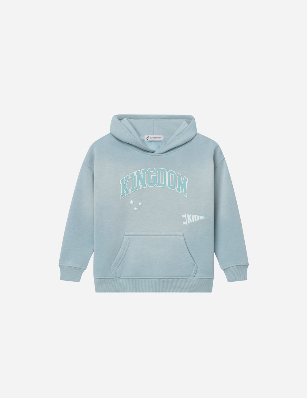 Kingdom Kids Hoodie in Air Blue, product photo (2)