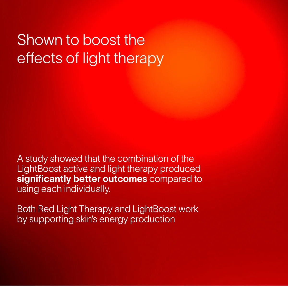 Solawave LightBoost Eye Cream, LightBoost complex graphic