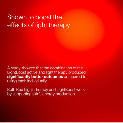 Solawave LightBoost Wand Activating Serum, LightBoost complex graphic