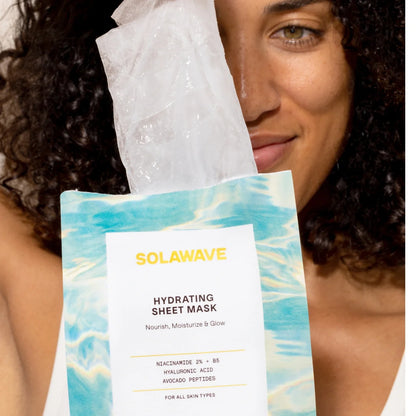 Solawave Hydrating Water-Gel Sheet Mask, additional detail