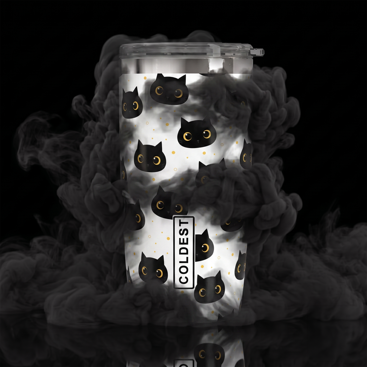 Coldest 20 oz Tumbler v2 in Glowie Meow