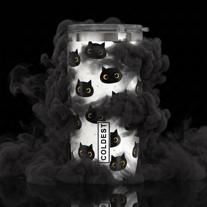 Coldest 20 oz Tumbler v2 in Glowie Meow