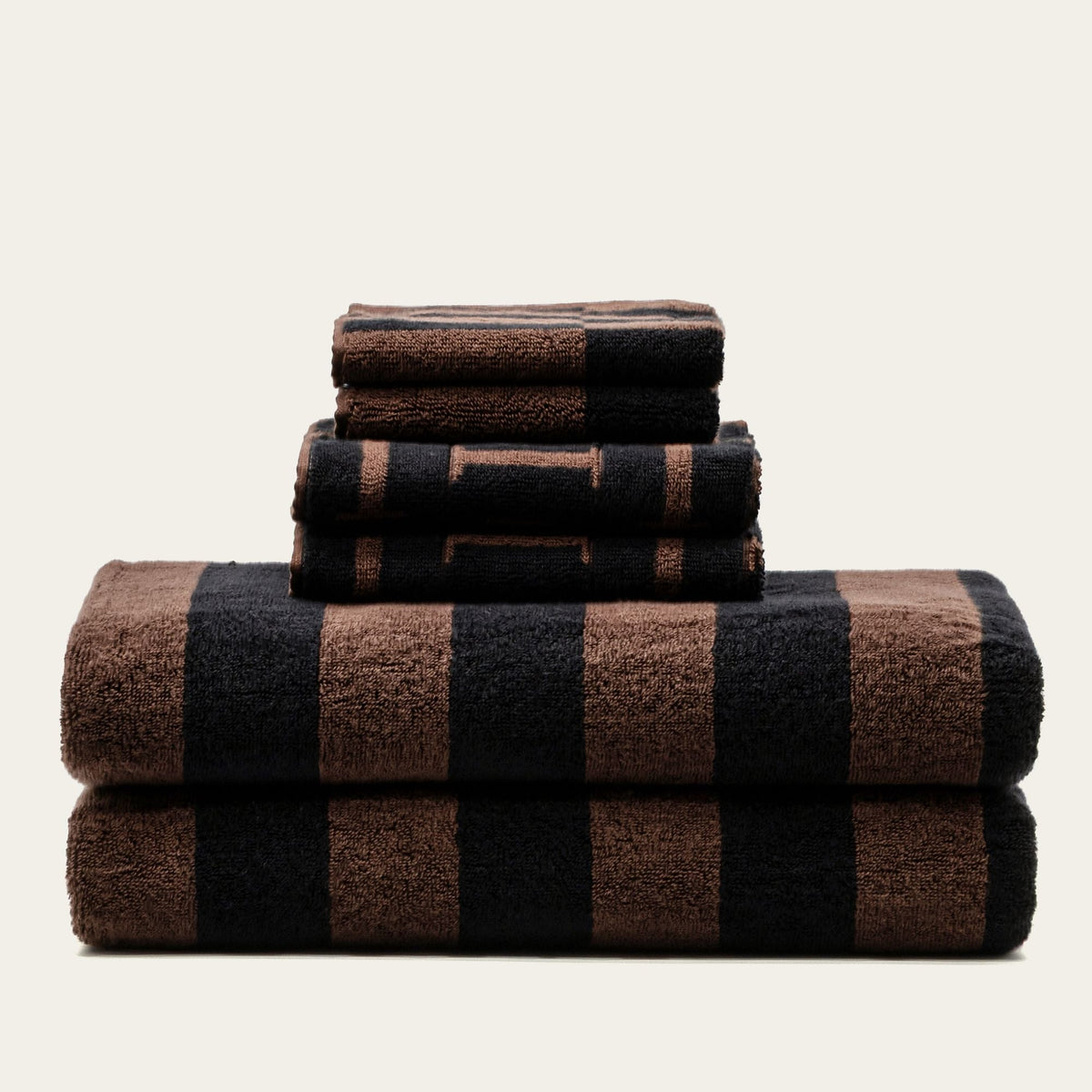 Italic Shadmoor Geometric Australian Cotton Bath Sheets