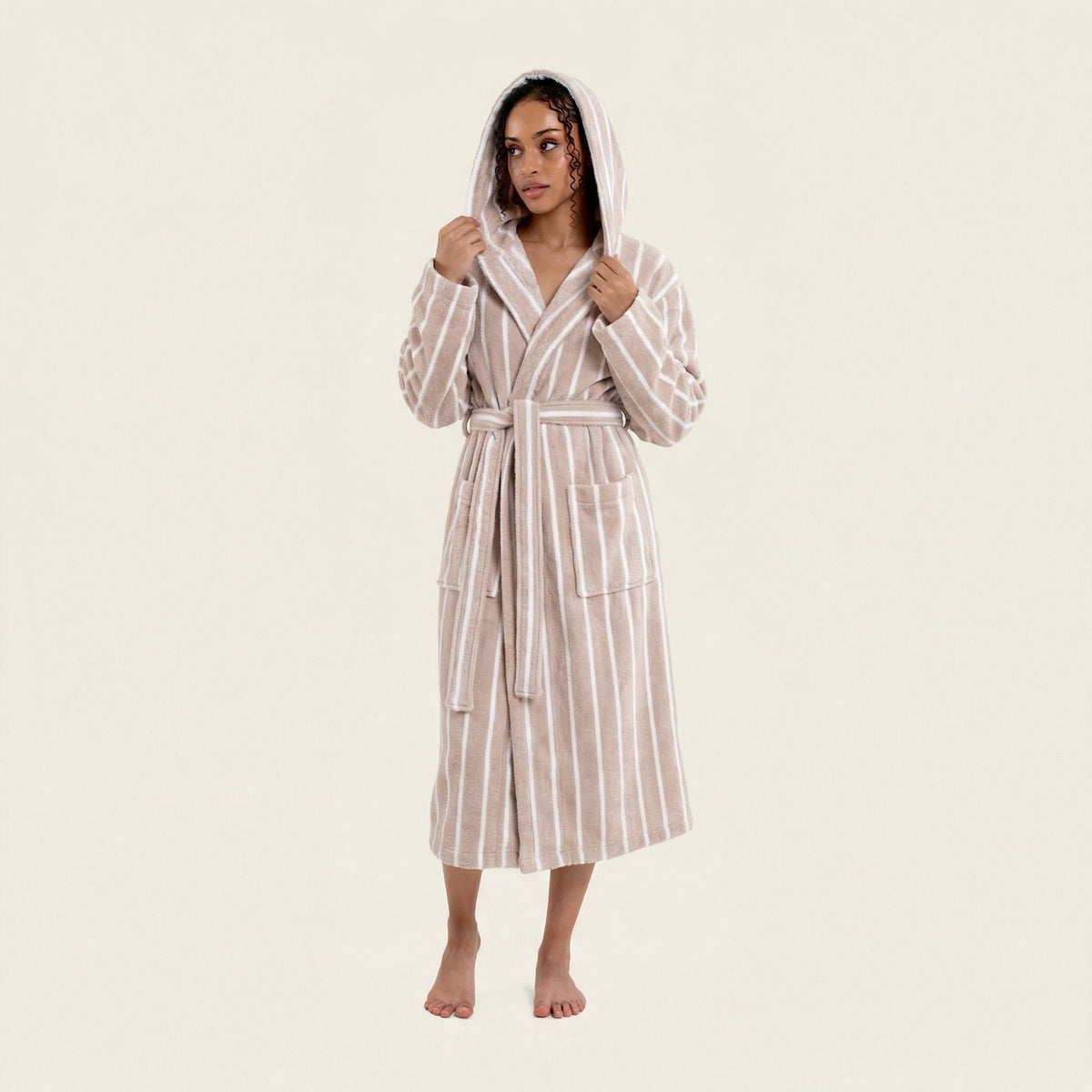 Italic Ultraplush Australian Cotton Hooded Bathrobe — Unisex