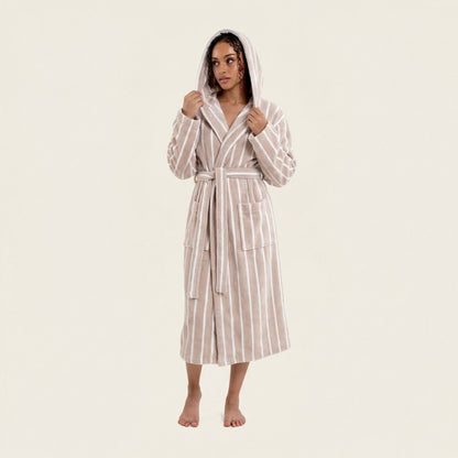 Italic Ultraplush Australian Cotton Hooded Bathrobe — Unisex