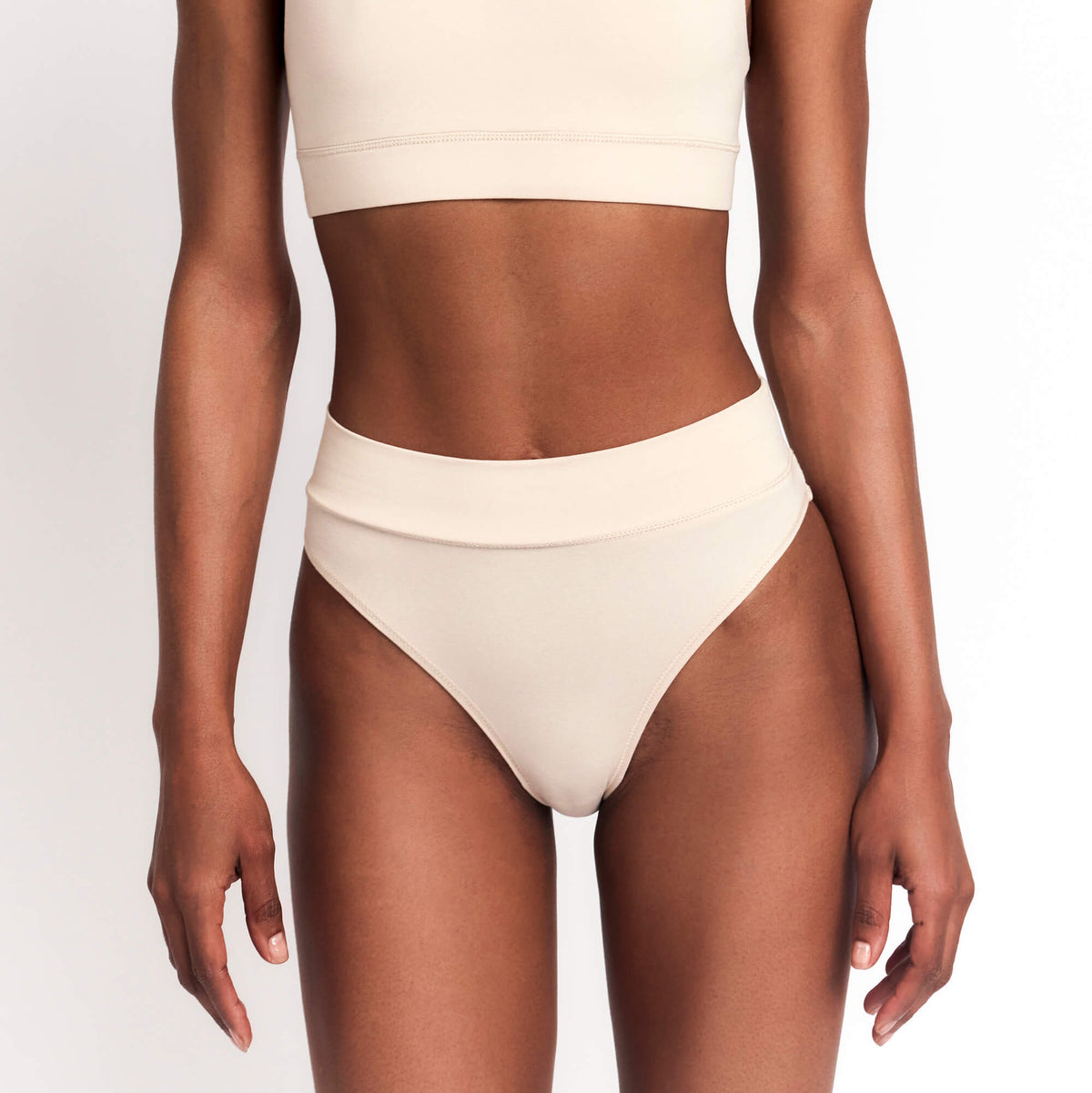 Organic Cotton Cheeky Tanga, product photo