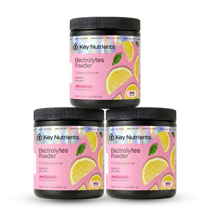 Key Nutrients Electrolyte Recovery Plus powder in Pink Lemonade, alternate view