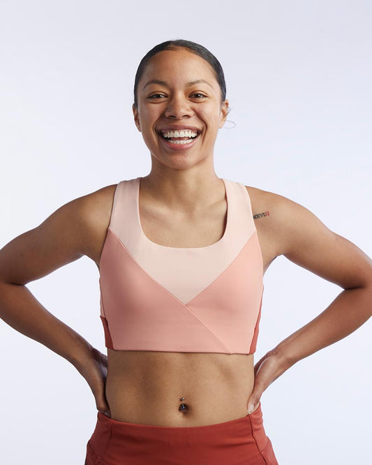 Pionxr Bra Top in Rose Cinnabar Nectar