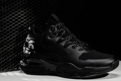 CALTO Q393 knit elevator trainer in black, main product photo