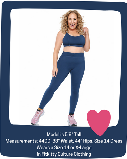 Fitkitty Culture BodyLove high-rise leggings, supplier lifestyle image 3