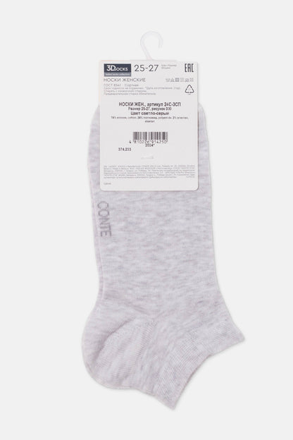 Conte cotton women's ankle 3D Socks, alternate view (9)
