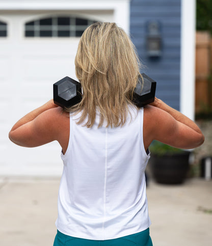 Boxy Crop Tank, product photo, alternate view
