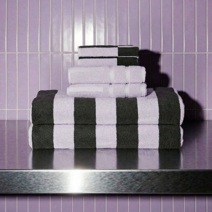 Italic Shadmoor Geometric Australian Cotton Bath Sheets