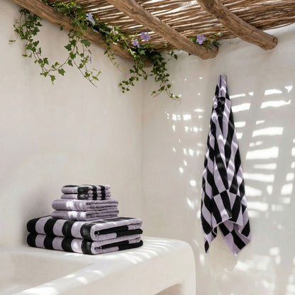 Italic Shadmoor Geometric Australian Cotton Bath Sheets
