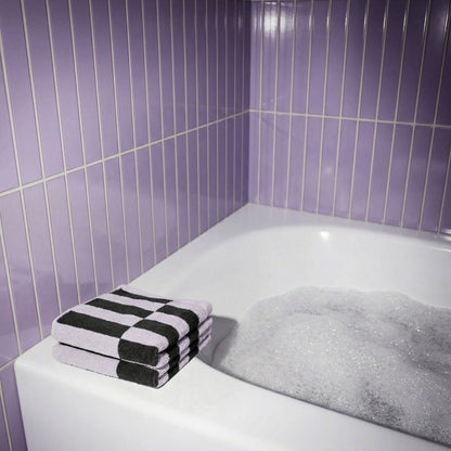 Italic Shadmoor Geometric Australian Cotton Bath Sheets