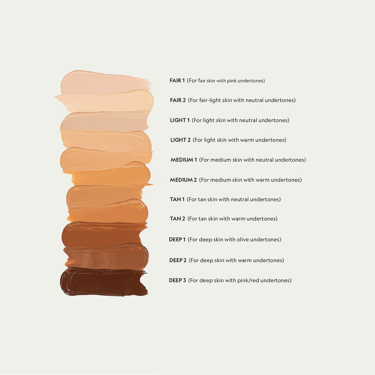 Super Serum Silk Concealer, shade chart, alternate view