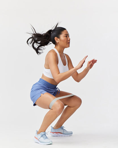 Triple V Womens Athletic Shorts in Coastal, product photo