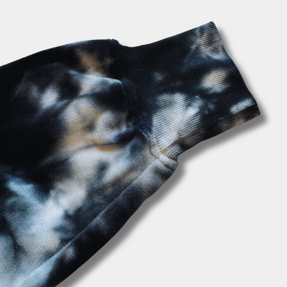 Fitkitty Culture Midnight Velvet tie-dye crop pullover, alternate view 6