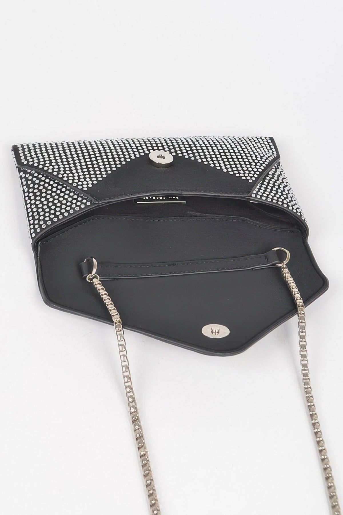 Hot Fix Rhinestones Envelope Clutch, alternate view (2)