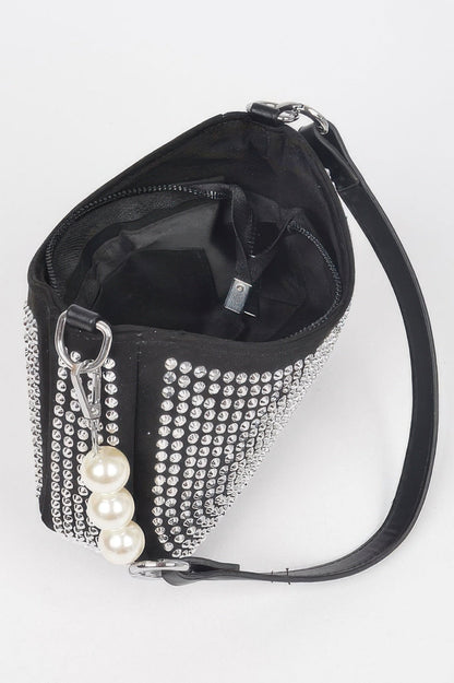 Hotfix Micro Suede Crossbody Bag, additional detail