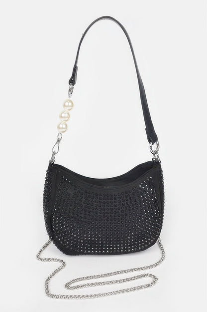 Hotfix Micro Suede Crossbody Bag, product photo (2)